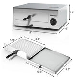 Kitchen Commercial Pizza Oven Stainless Steel Pan for 12`` pizza