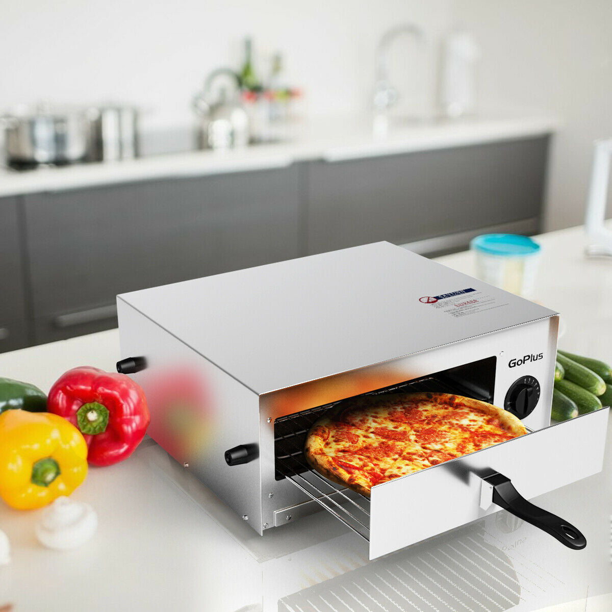 Countertop Stainless Steel Pizza Oven for 12`` pizza, scratch & dent special