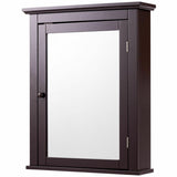 Bathroom Wall Mounted Storage Mirror Medicine Cabinet