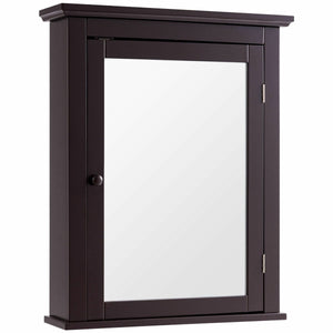 Bathroom Wall Mounted Storage Mirror Medicine Cabinet