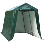 Outdoor Carport Shed with Sidewalls and Waterproof Ripstop Cover-7 x 12 ft