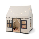 Toddler Large Playhouse with Star String Lights-Beige (Copy)