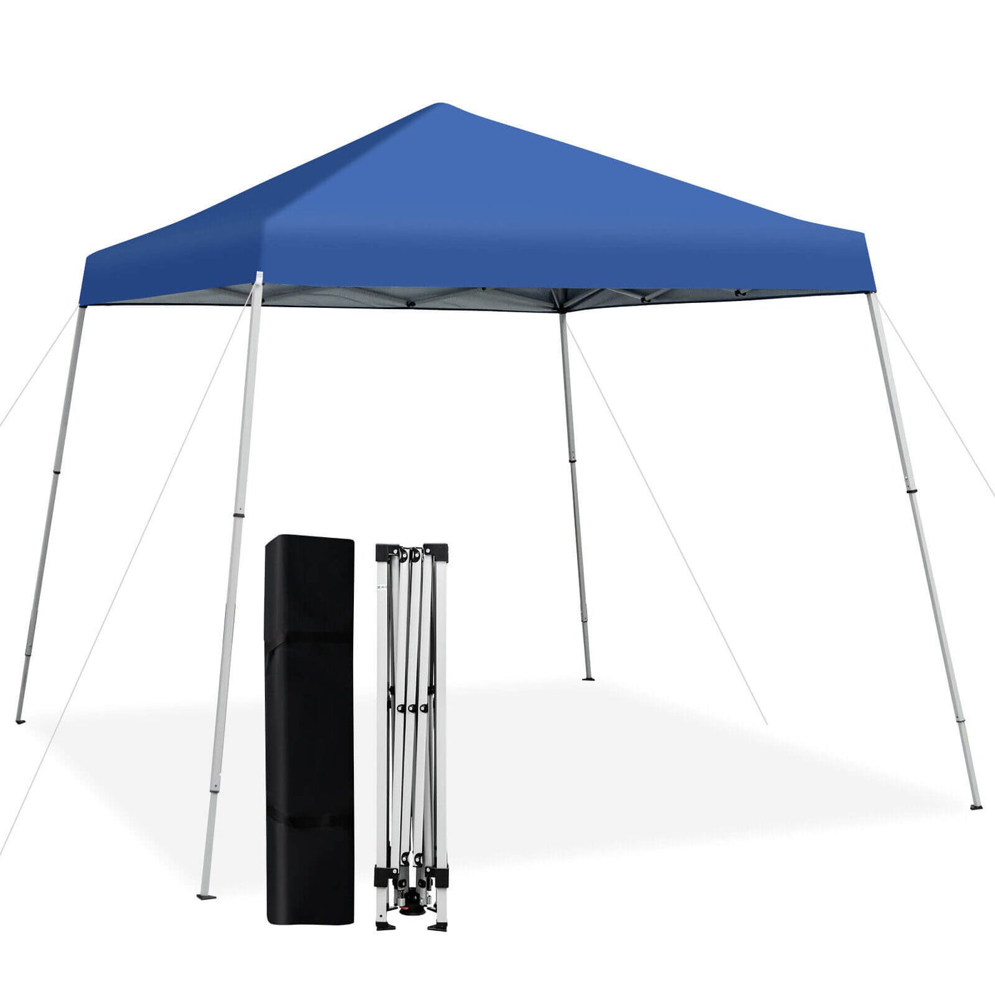 SPECIAL 10 x 10 Feet Outdoor Instant Pop-up Canopy with Carrying Bag-Blue
