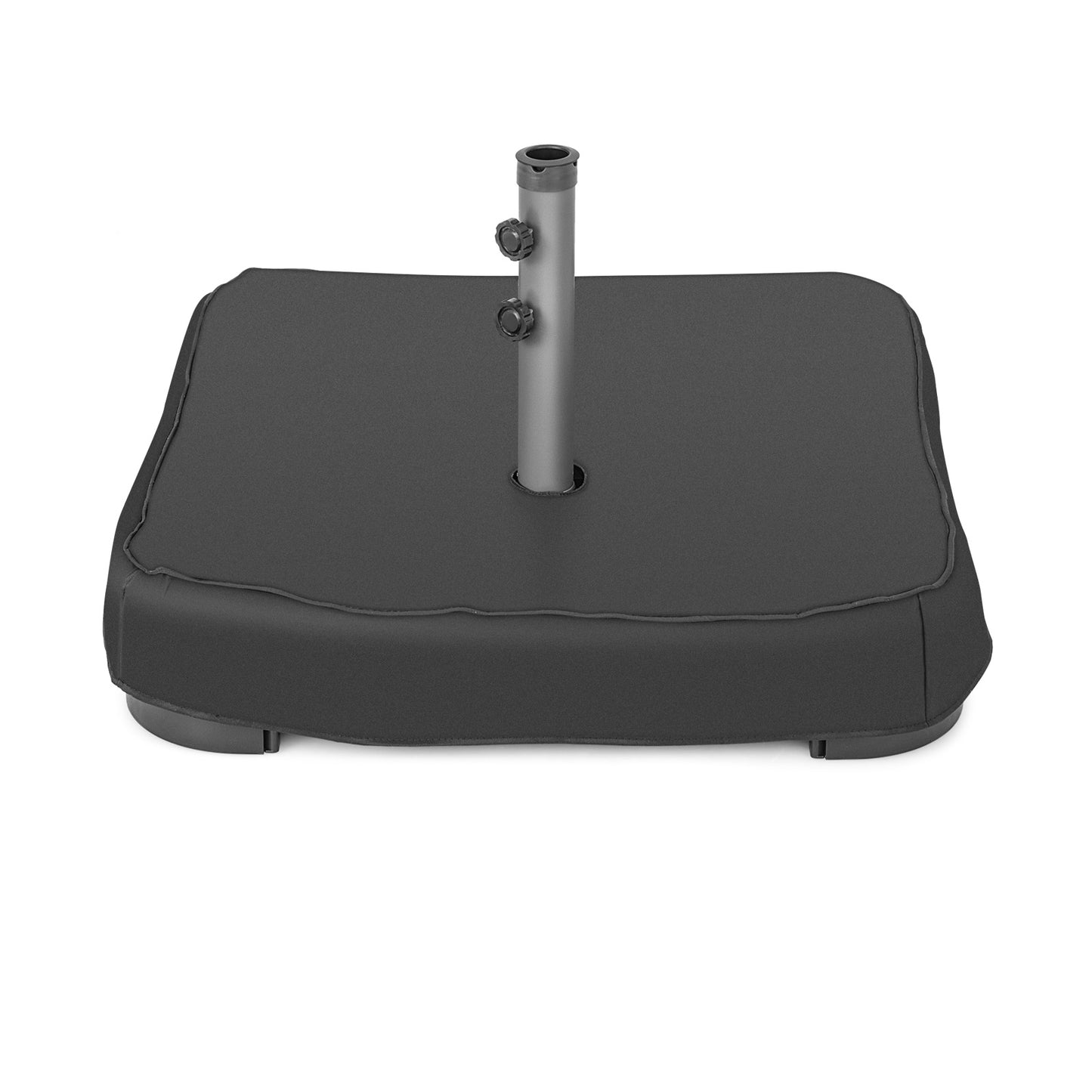 2`` Market Umbrella Base with 2 Sandbags and Dust-proof Cover, fully assembled