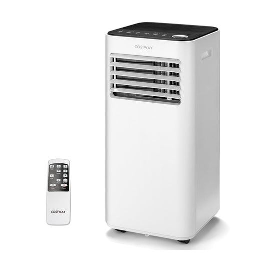 10000 BTU Portable Air Conditioner with Fan Dehumidifier Sleep Mode-White (Customer Return)(1 Box)