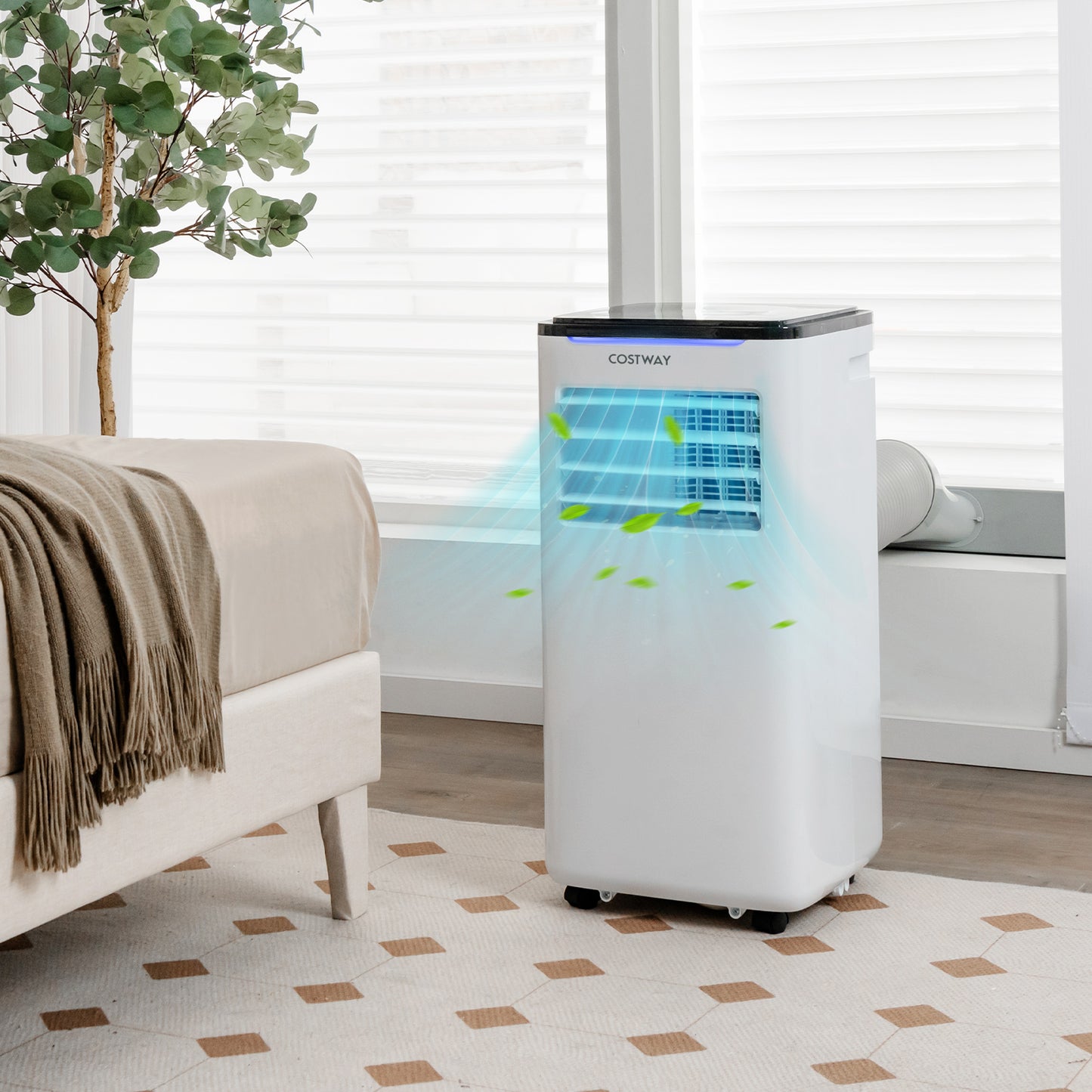*SPECIAL SAVINGS* 10000 BTU 3-in-1 Portable Air Conditioner with Fan and Dehumidifier Mode