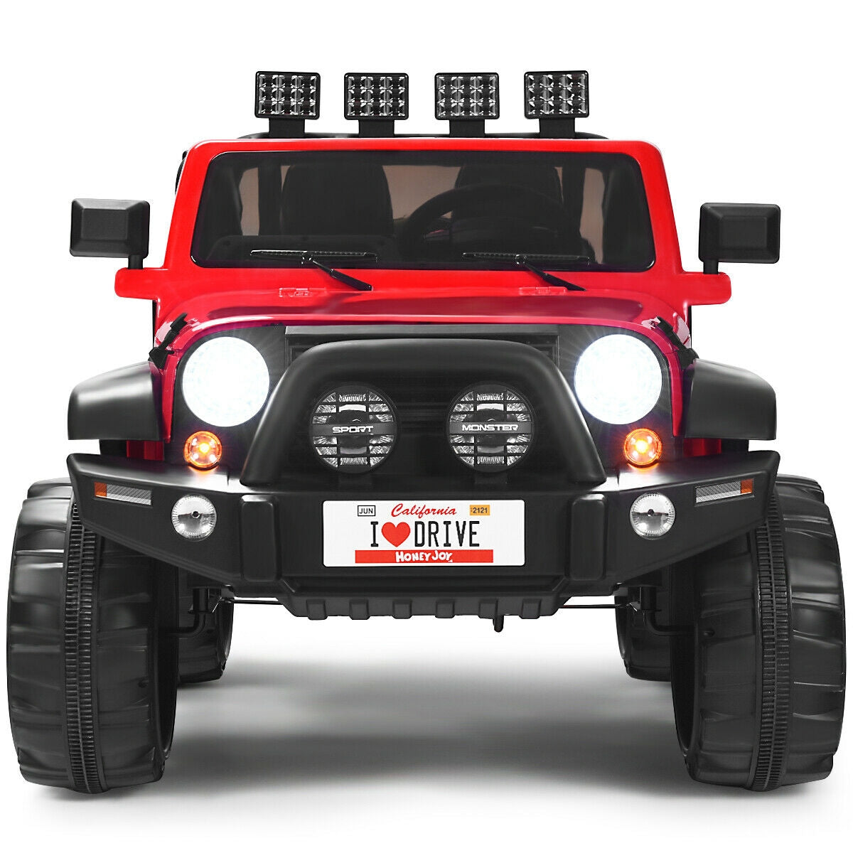 12V 2-Seater Ride on Car Truck with Remote Control, assembled, issues please see below
