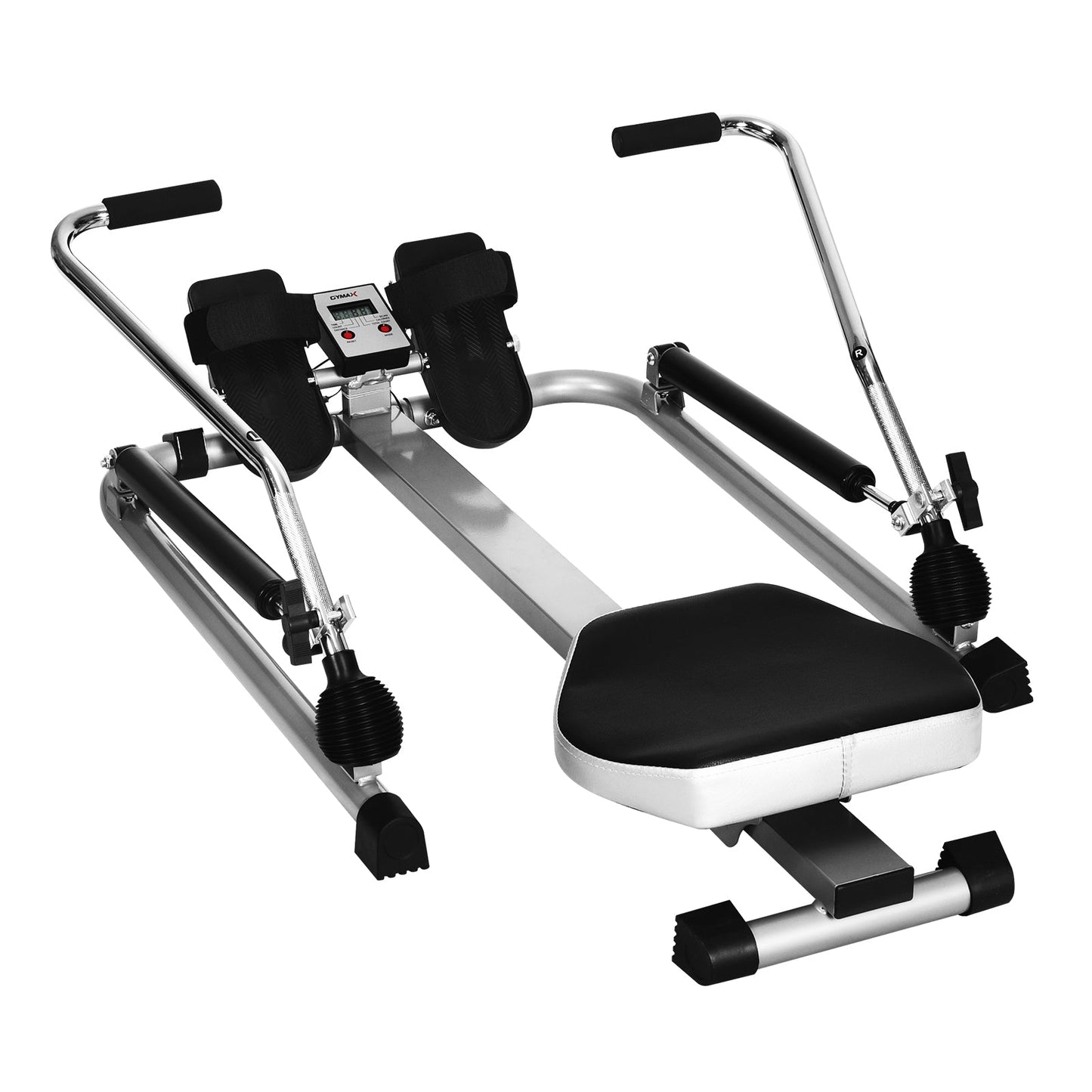 Exercise Adjustable Double Hydraulic Resistance Rowing Machine - Scratch and Dent