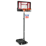 Portable Basketball Hoop, UP TO 10`` Adjustable Height, 1 BOX UNASSEMBLED