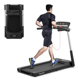 2.25 HP Foldable Treadmill with APP Control and LED Display - loading capacity is 220 lbs