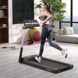 2.25 HP Foldable Treadmill with APP Control and LED Display - loading capacity is 220 lbs