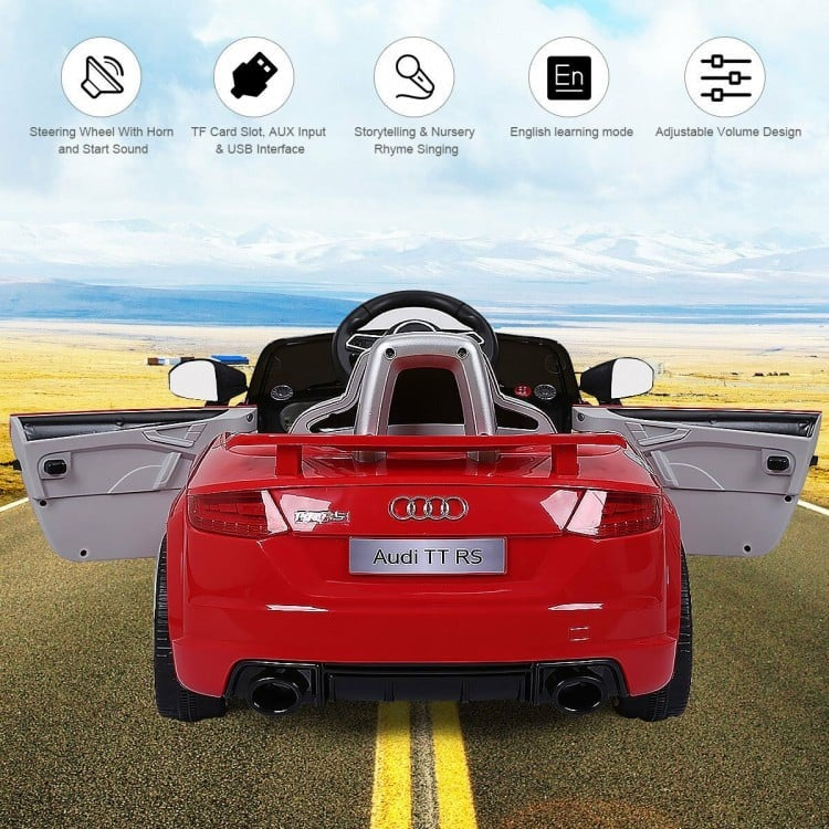 12V Kids Electric Ride on Car with Remote Control and Music Function
