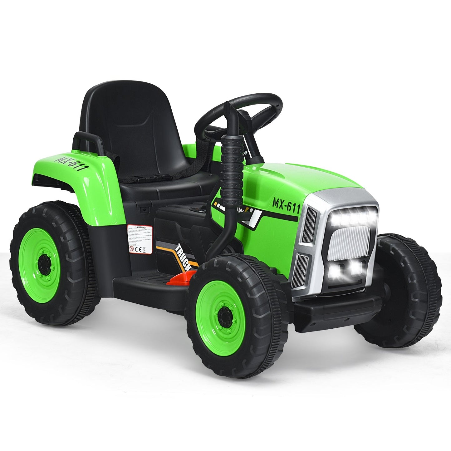 Brand New, 12V Ride on Tractor with remote & trailer, fully assembled
