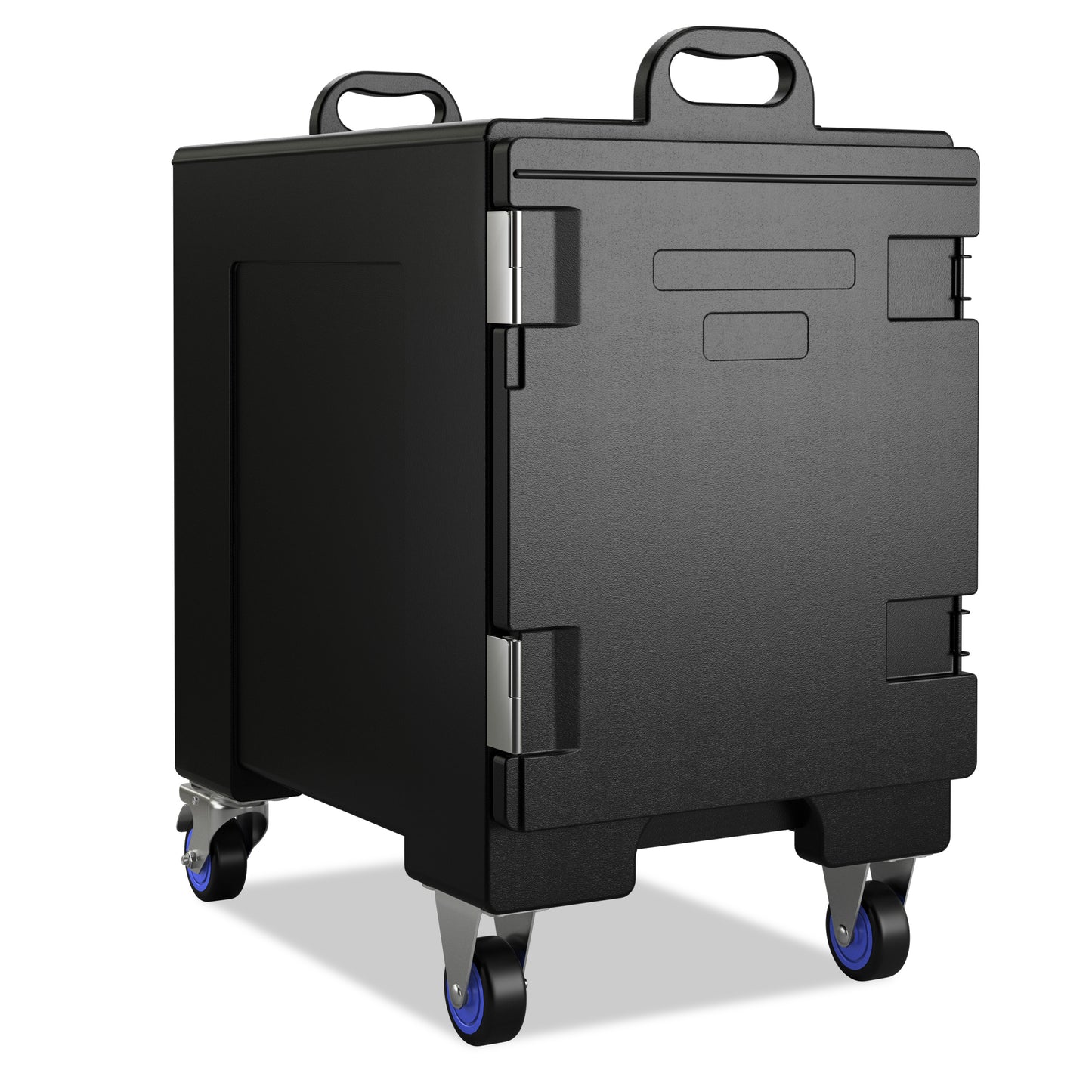 81 Quart Capacity End-loading Insulated Food Pan Carrier with Wheels (Scratch and Dent)