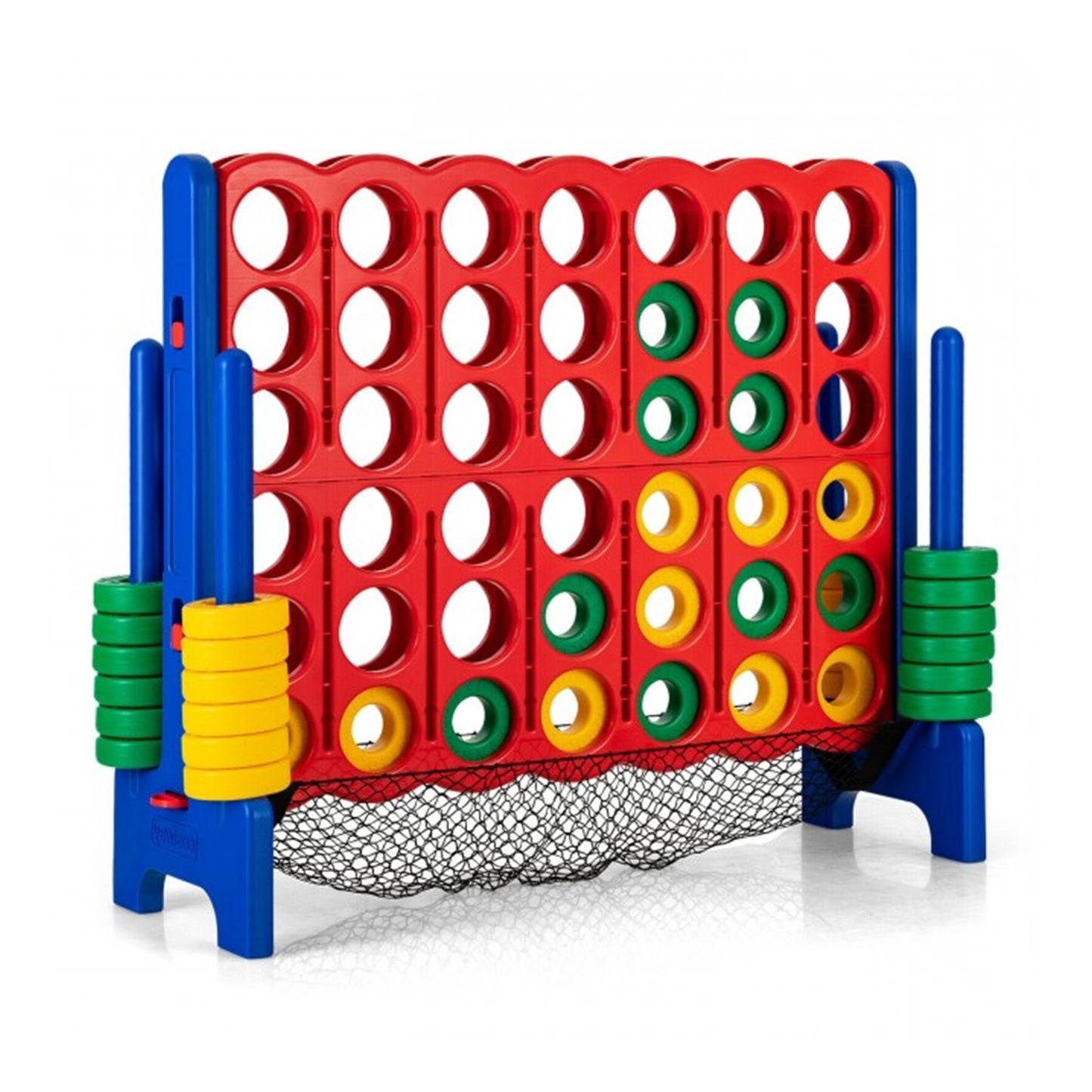 Extra Large, 41``x 47``,  4-to-Score Giant Game Set with Net Storage-Blue, 1 box