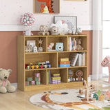 3-Tier Open Bookcase -Yellow, Fully Assembled - (Scratch and Dent)