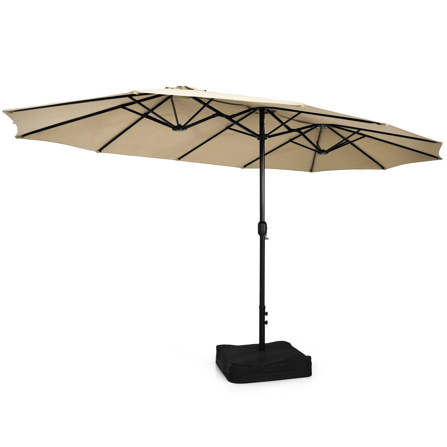 Giant, 15 Foot Umbrella-Beige