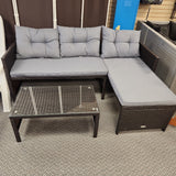 Special, customer return, Outdoor Sectional - Assembled, cushions slightly faded, special