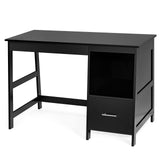 47.5 Inch Modern Home Computer Desk with 2 Storage Drawers-Black*fully assembled*