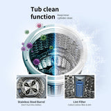 *SPECIAL* - 7.7 lbs Compact Full Automatic Washing Machine with Heating Function Pump