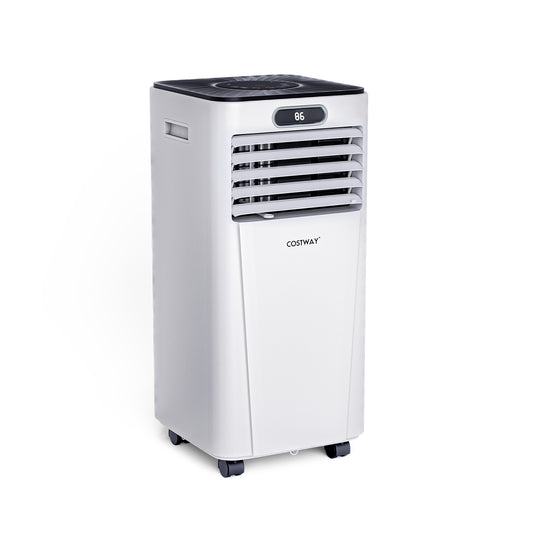 *SPECIAL SAVINGS* - 10000 BTU 4-in-1 Portable Air Conditioner with Dehumidifier and Fan Mode, Remote-White