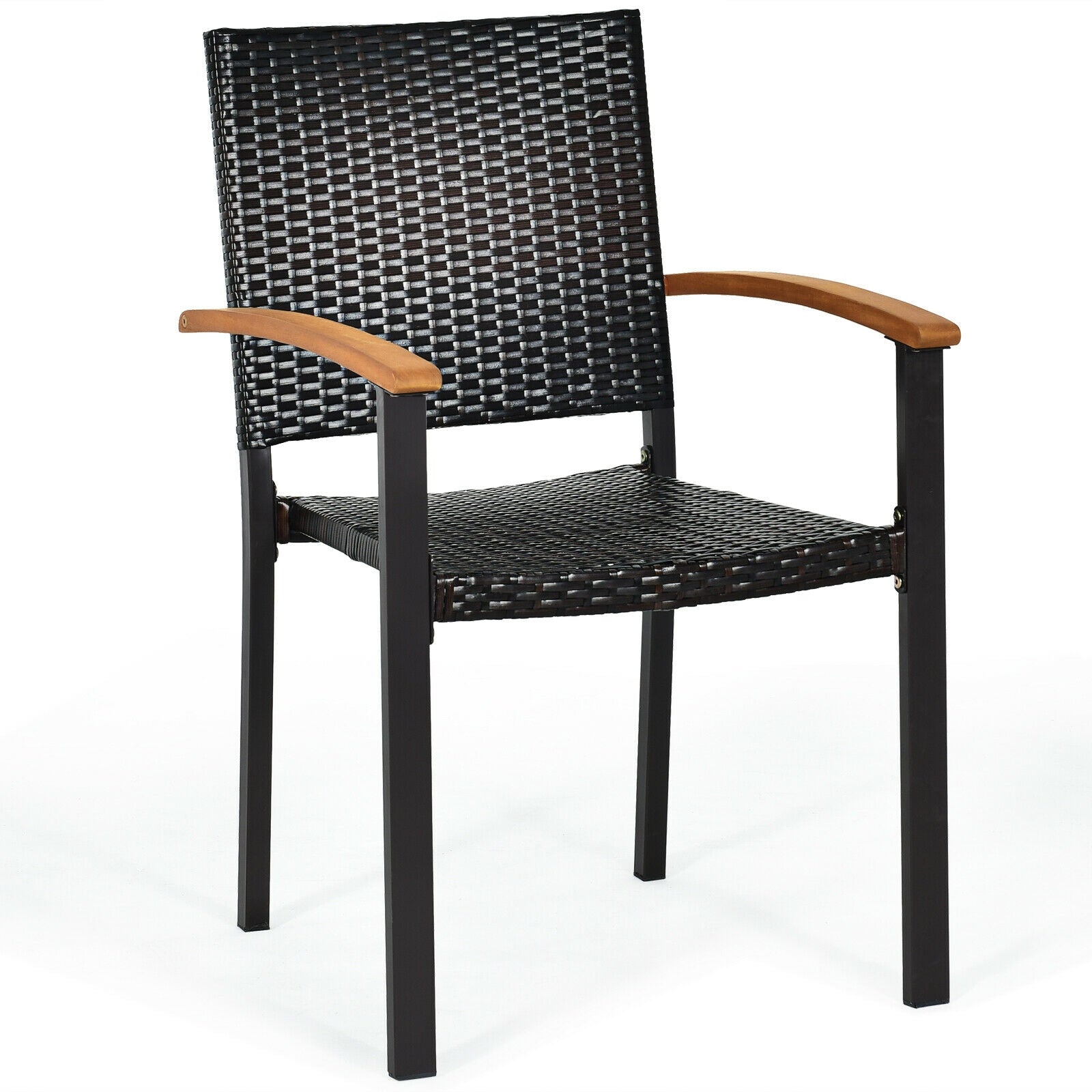 Outdoor Rattan Chair - Scratch and Dent Special, Fully Assembled ...