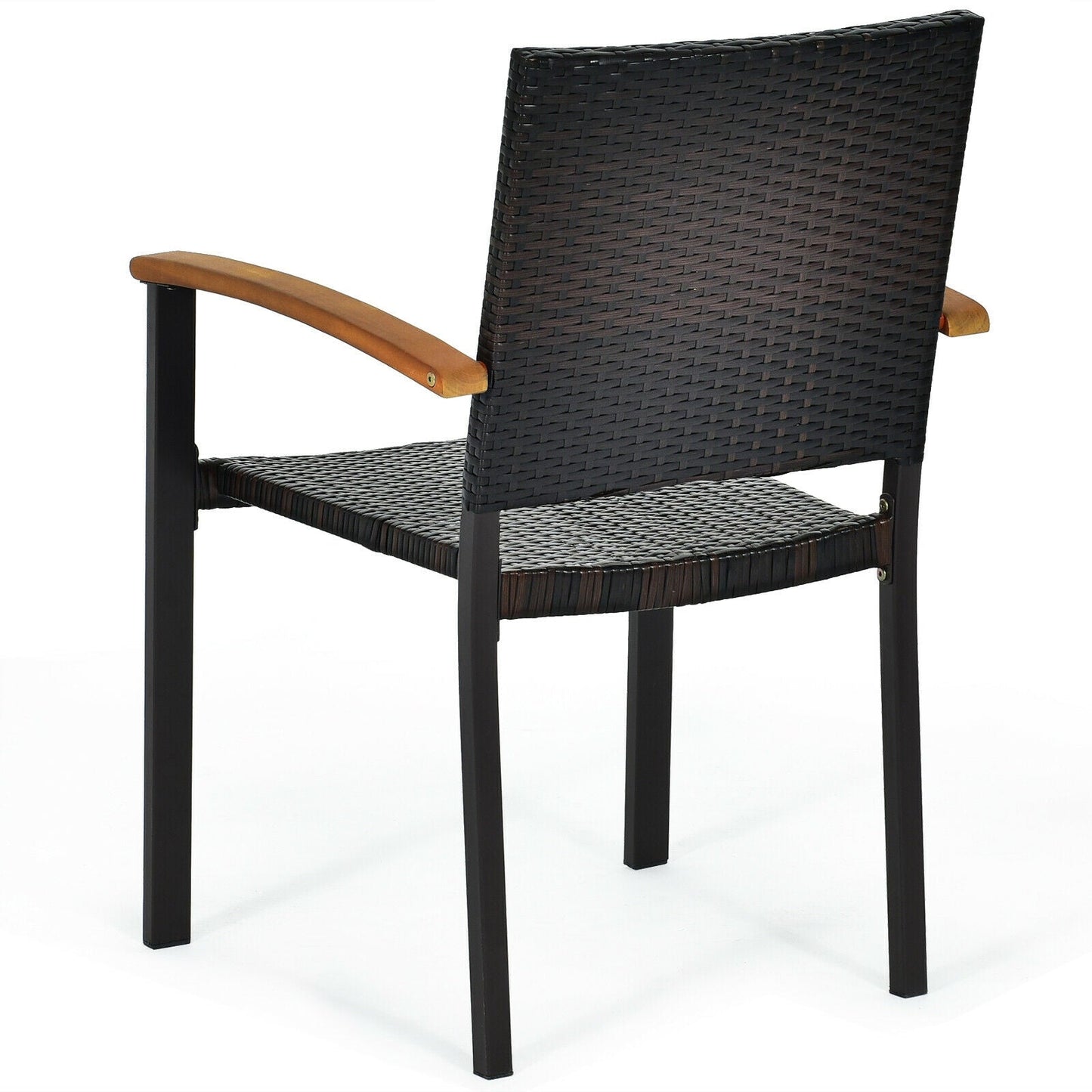 Outdoor  Rattan Chair  - Scratch and Dent Special, Fully Assembled