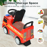 Licensed Mercedes Benz Kids Fire Engine Racer-Red