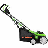 SPECIAL, 15 Inch 13 Amp Electric Scarifier with Collection Bag and Removable Blades-Green