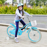 18 Inch Kids Bike with Dual Brakes and Adjustable Seat-18 inches, Fully Assembled