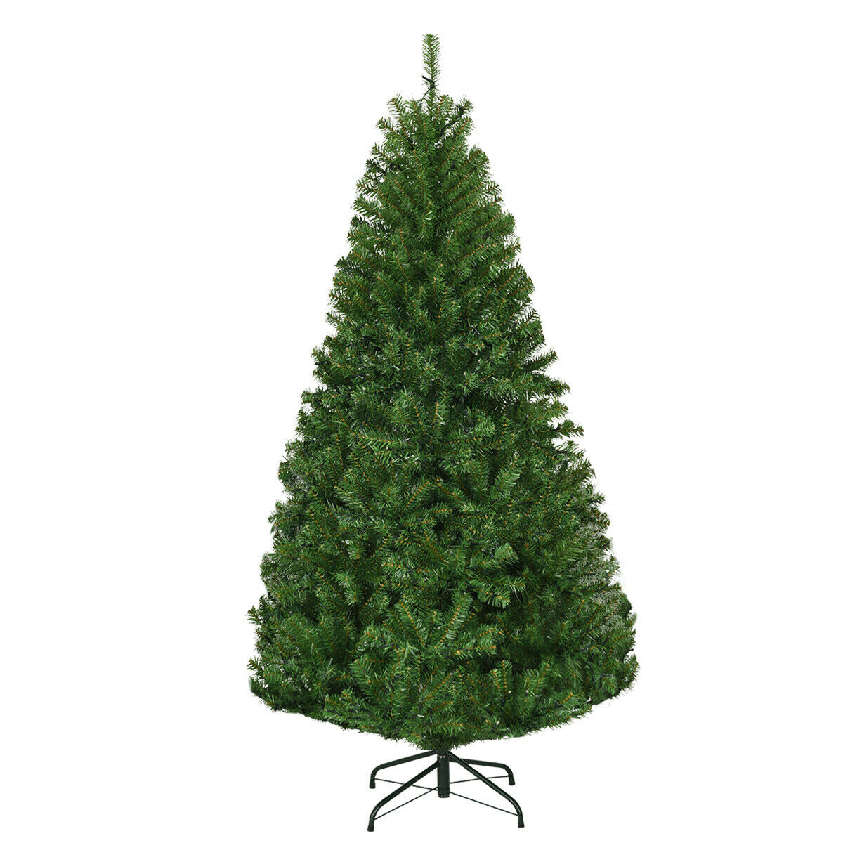 SPECIAL, NOT ALL LIGHTS WORKING Artificial Prelit Premium Hinged Christmas Tree-5 ft, muti or warm white, assembled, final sale