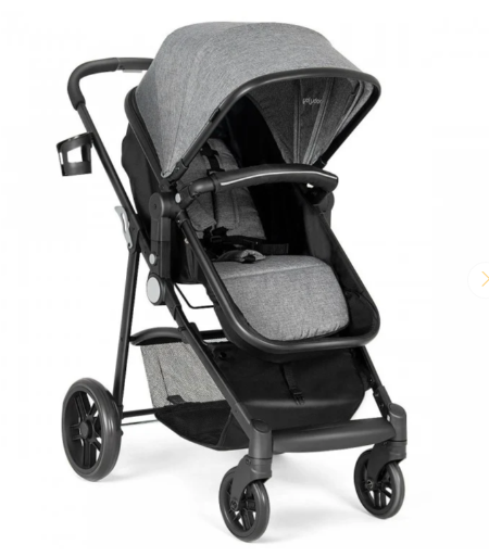 SPECIAL, 2 in 1 Foldable Pushchair Newborn Infant Baby Stroller-Grey