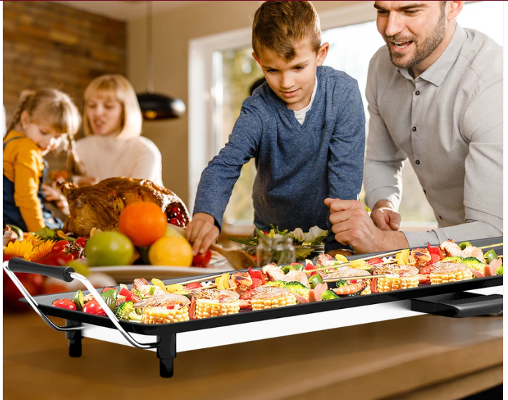 35 Inch Electric Griddle with Adjustable Temperature - ES10267BK