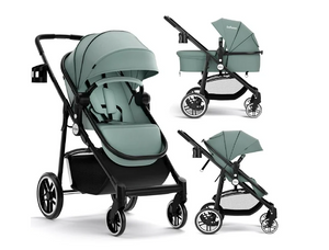 Baby pram 2 in 1 best sale