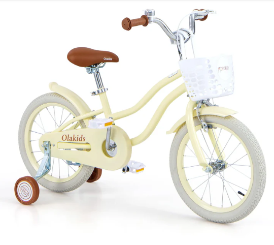 Kids Bike 16 Inch Toddlers Bike with Removable Training Wheels, Children's Bicycle