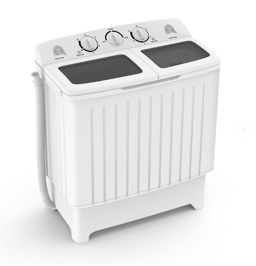 20 lbs Portable Washing Machine with Built-in Gravity Drain