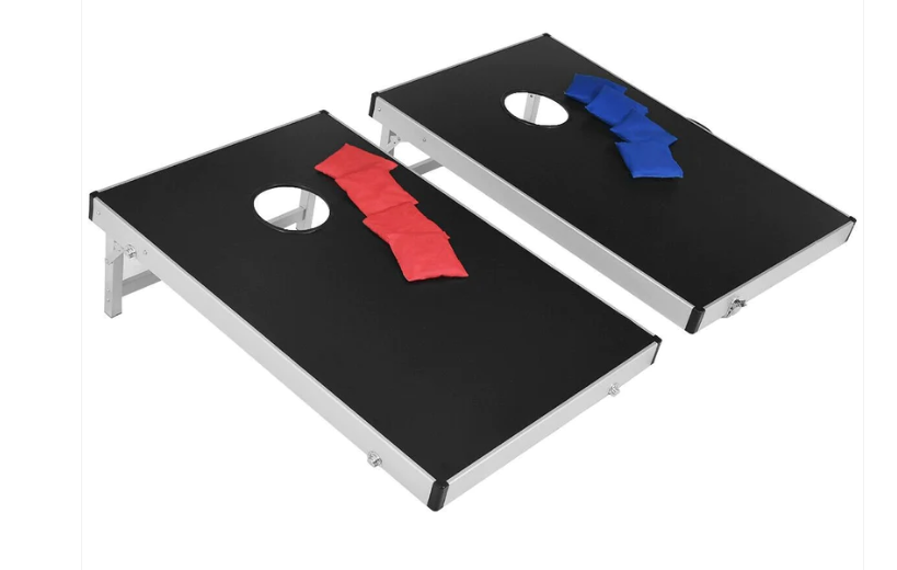 Cornhole Set with Foldable Design and Side Handle  - Dent and Scratch