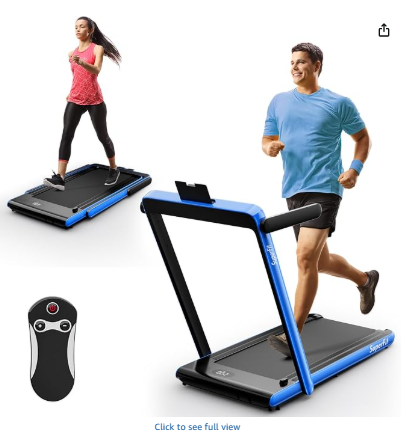 SPECIAL - 2.25HP Folding Treadmill with Remote Control-Navy (Shipping Damage)