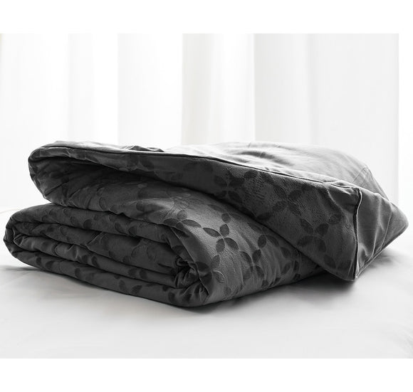 HomeSuite Mink Embossed Reversible Blanket - DOUBLE/QUEEN