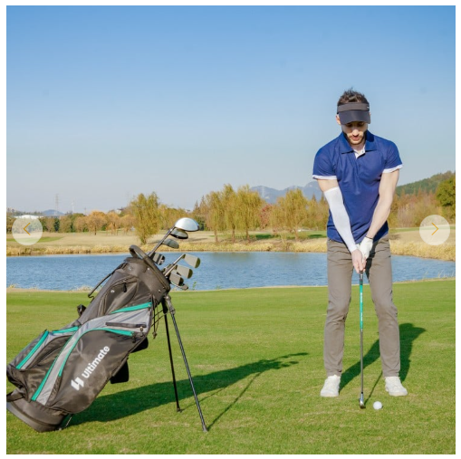 Women's Complete Ultimate Golf Club Set, Right Hand with Rain Hood-Turquois