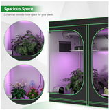 * Clearance * - 4 x 8 Grow Tent with Observation Window for Indoor Plant Growing - Unassembled