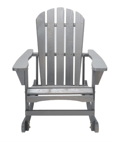 Wood Rocking Adirondack Chair (Customer Return - Some Scratchs/Marks)