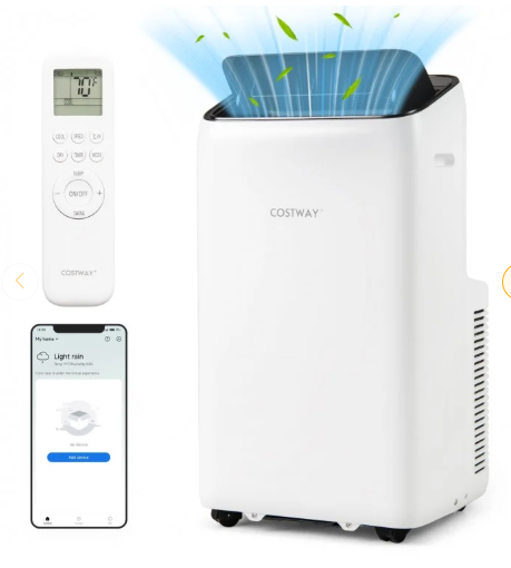 SPECIAL - 14000 BTU Inverter Portable Air Conditioner 3 in 1 Wifi Enabled AC Unit (1 Box)