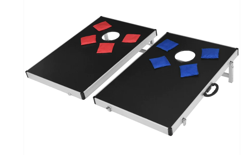 Cornhole Set with Foldable Design and Side Handle  - Dent and Scratch