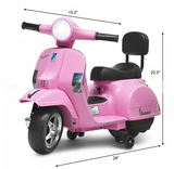 6V Kids Ride On Vespa Scooter Motorcycle for Toddler