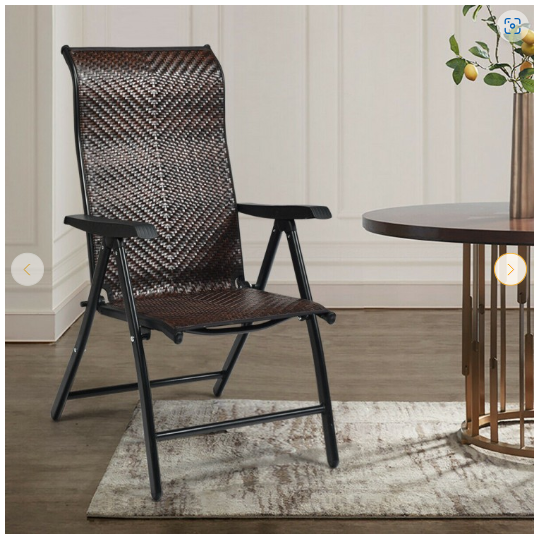 Patio Rattan Folding Reclining Chair – Wilsons Home Store