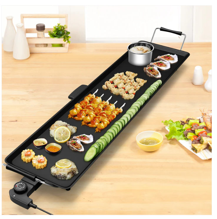 35 Inch Electric Griddle with Adjustable Temperature - ES10267BK