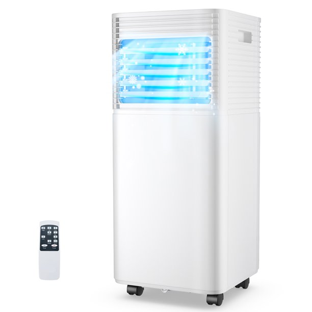10000 BTU Portable Air Conditioner 3-in-1 Air Cooler w/Dehumidifier & Fan Mode,