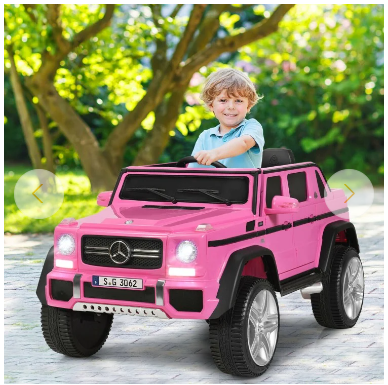 12V Licensed Mercedes-Benz Kids Ride-On, Fully assembled with remote
