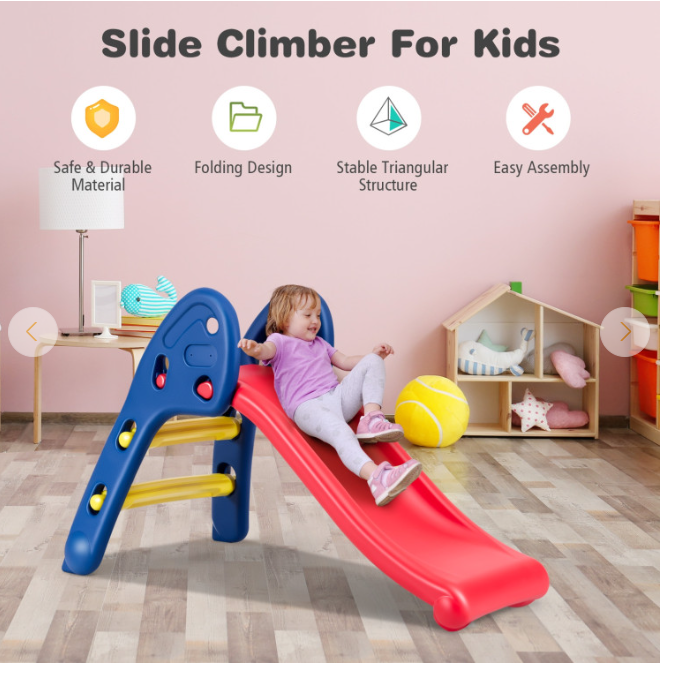 2 Step Children Folding Plastic Slide